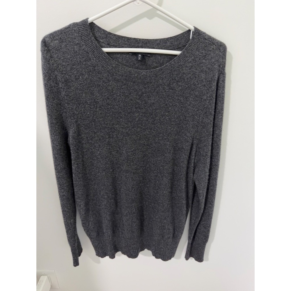 Universal Standard Women's Knit Crewneck Sweater Gray X-Small Pullover